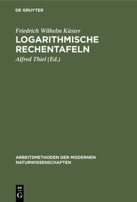 Logarithmische Rechentafeln