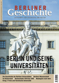 Berliner Geschichte - Zeitschrift für Geschichte und Kultur