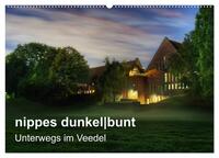 nippes dunkelbunt - Unterwegs im Veedel (Wandkalender 2025 DIN A2 quer), CALVENDO Monatskalender