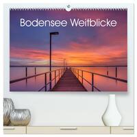 Bodensee Weitblicke (hochwertiger Premium Wandkalender 2025 DIN A2 quer), Kunstdruck in Hochglanz