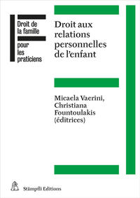 Droit aux relations personnelles de l'enfant