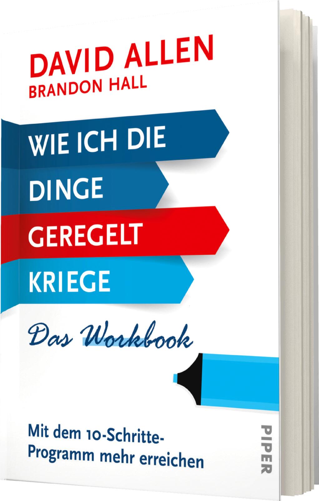 Wie ich die Dinge geregelt kriege – Das Workbook