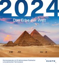 Das Erbe der Welt - KUNTH Postkartenkalender 2024