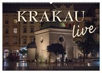 Krakau live (Wandkalender 2025 DIN A2 quer), CALVENDO Monatskalender