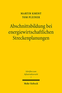 Abschnittsbildung bei energiewirtschaftlichen Streckenplanungen