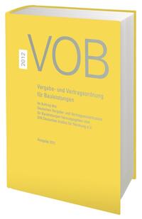 VOB 2012 Gesamtausgabe - Buch mit E-Book