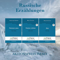 Russische Erzählungen (Bücher + 3 MP3 Audio-CDs) - Lesemethode von Ilya Frank