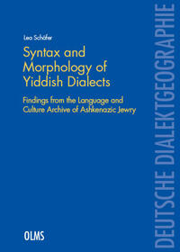 Syntax and Morphology of Yiddish Dialects