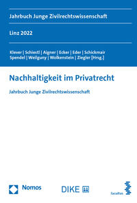 Nachhaltigkeit im Privatrecht