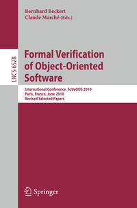 Formal Verification of Object-Oriented Software