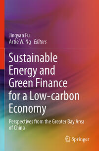 Sustainable Energy and Green Finance for a Low-carbon Economy