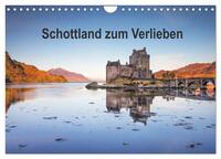 Schottland zum Verlieben (Wandkalender 2025 DIN A4 quer), CALVENDO Monatskalender