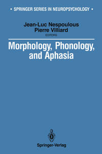 Morphology, Phonology, and Aphasia