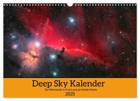 Deep Sky Kalender (Wandkalender 2025 DIN A3 quer), CALVENDO Monatskalender