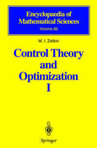 Control Theory and Optimization I