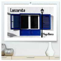 Lanzarote - Playa Blanca (hochwertiger Premium Wandkalender 2025 DIN A2 quer), Kunstdruck in Hochglanz