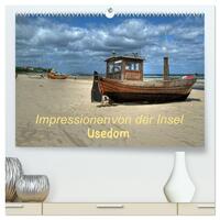 Impressionen von der Insel Usedom (hochwertiger Premium Wandkalender 2025 DIN A2 quer), Kunstdruck in Hochglanz