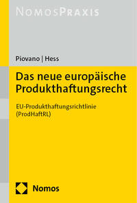 Das neue europäische Produkthaftungsrecht