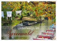 Unterwegs im Spreewald (Wandkalender 2025 DIN A3 quer), CALVENDO Monatskalender