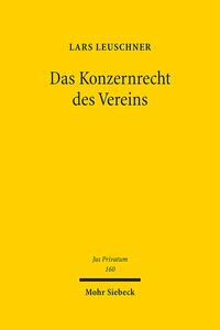 Das Konzernrecht des Vereins