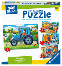 ministeps Mein allererstes Puzzle: Fahrzeuge - ab 18 Monate