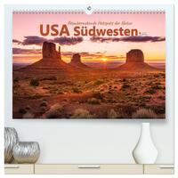 USA Südwesten - Atemberaubende Hotspots der Natur (hochwertiger Premium Wandkalender 2025 DIN A2 quer), Kunstdruck in Hochglanz