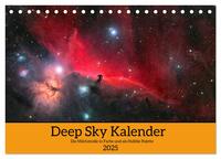 Deep Sky Kalender (Tischkalender 2025 DIN A5 quer), CALVENDO Monatskalender