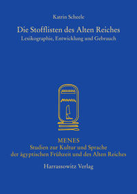 Die Stofflisten des Alten Reiches