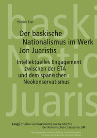 Der baskische Nationalismus im Werk Jon Juaristis