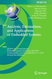 Analysis, Estimations, and Applications of Embedded Systems