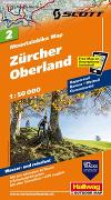 Hallwag Mountainbike-Karte 2 Zürcher Oberland 1:50.000