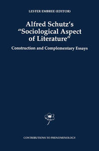 Vorderes Coverbild Alfred Schutz's Sociological Aspect of Literature