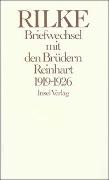 Briefwechsel mit den Brüdern Reinhart 1919 – 1926