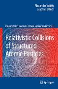 Relativistic Collisions of Structured Atomic Particles