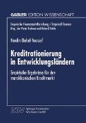 Kreditrationierung in Entwicklungsländern