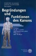 Vorderes Coverbild Begründungen und Funktionen des Kanons