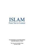 Islam from Text to Context