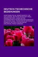 Vorderes Coverbild Deutsch-tschechische Beziehungen