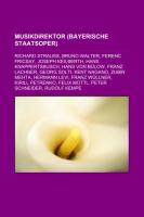 Vorderes Coverbild Musikdirektor (Bayerische Staatsoper)