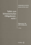 Tafeln zum Obligationenrecht I