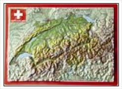 Vorderes Coverbild 32440; AK Geo Relief: Schweiz Switzerland