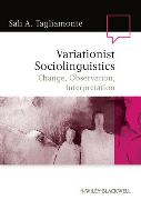 Variationist Sociolinguistics