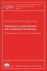 Vorderes Coverbild Ordnung(en) in internationalen und europäischen Beziehungen
