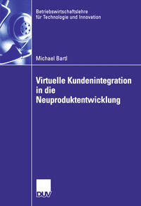 Vorderes Coverbild (hohe Qualität) Virtuelle Kundenintegration in die Neuproduktentwicklung