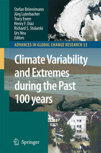 Vorderes Coverbild (hohe Qualität) Climate Variability and Extremes during the Past 100 Years