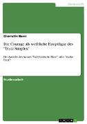 Vorderes Coverbild Die Courage als weibliche Hauptfigur des "Trutz Simplex"