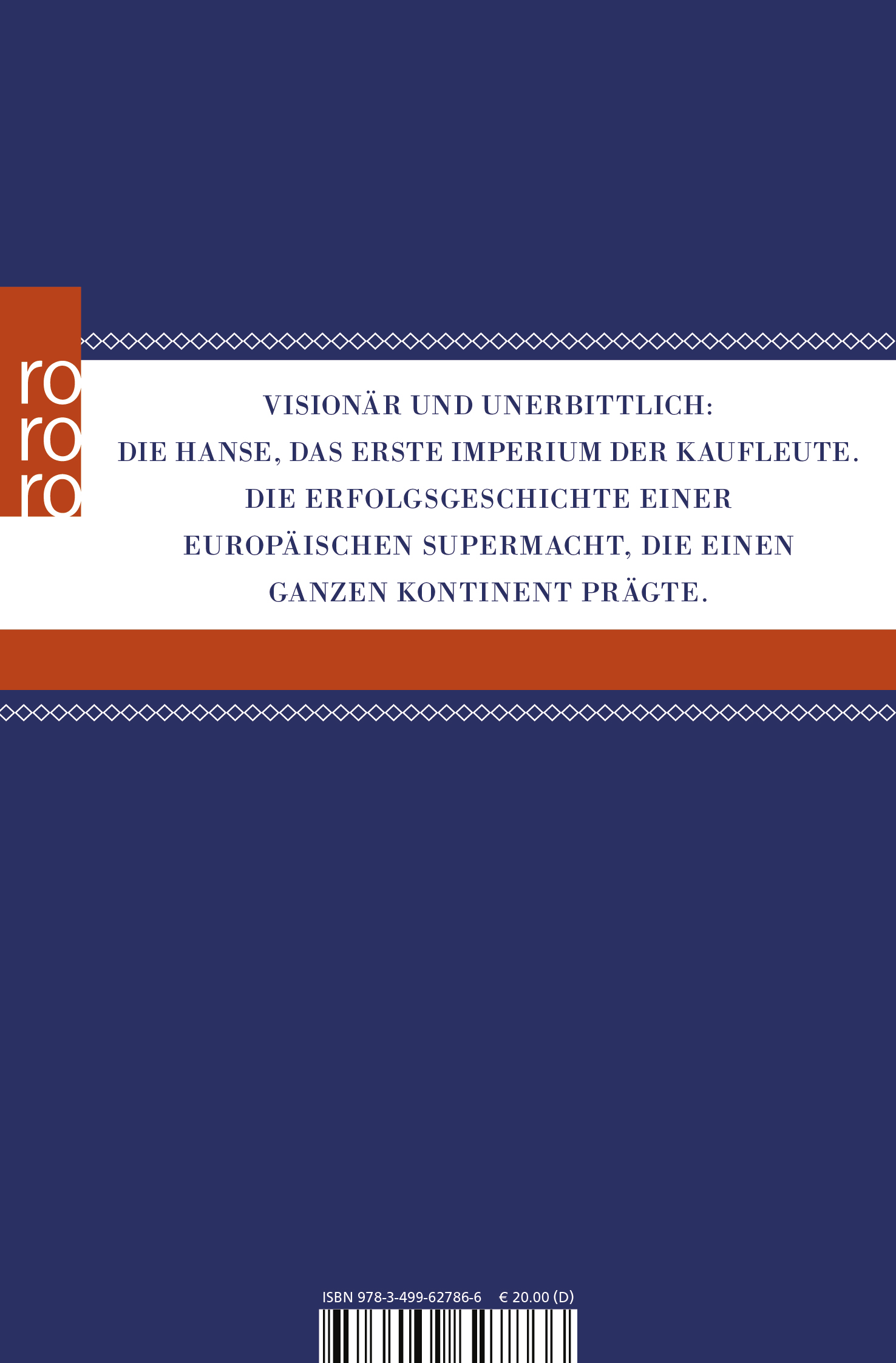 Rückseitencover Die Deutsche Hanse