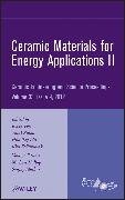 Ceramic Materials for Energy Applications II, Volume 33, Issue 9