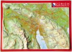 Vorderes Coverbild 32853; AK Geo Relief: Zürich