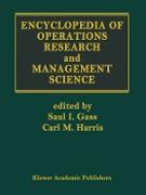 Encyclopedia of Operations Research and Management Science